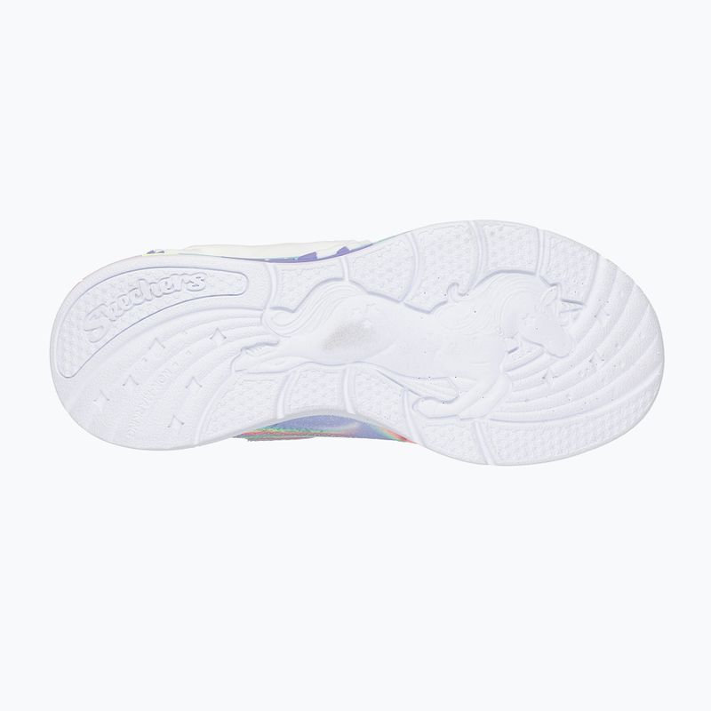 Buty dziecięce SKECHERS S-Lights Unicorn Chaser lavender/multi 2