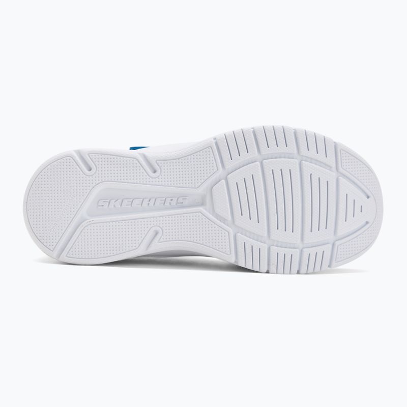 Buty dziecięce Skechers Microspec Advance blue/lime 4