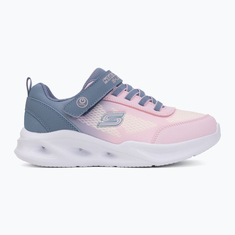 Buty dziecięce SKECHERS Sola Glow Ombre Deluxe gray 2