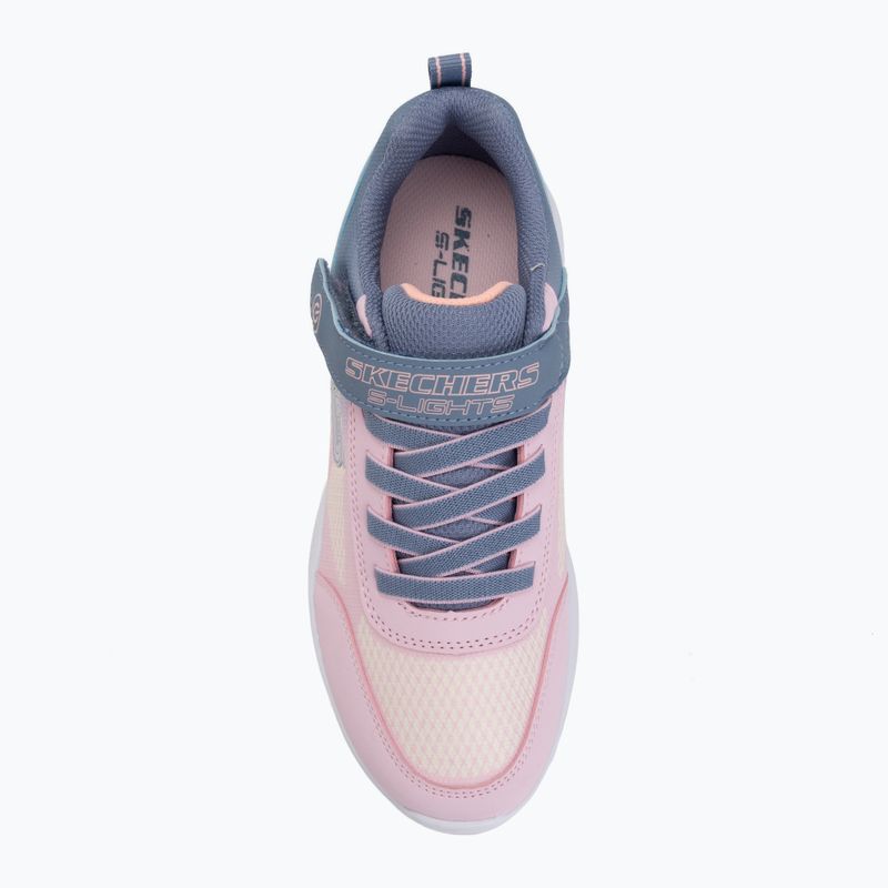 Buty dziecięce SKECHERS Sola Glow Ombre Deluxe gray 5