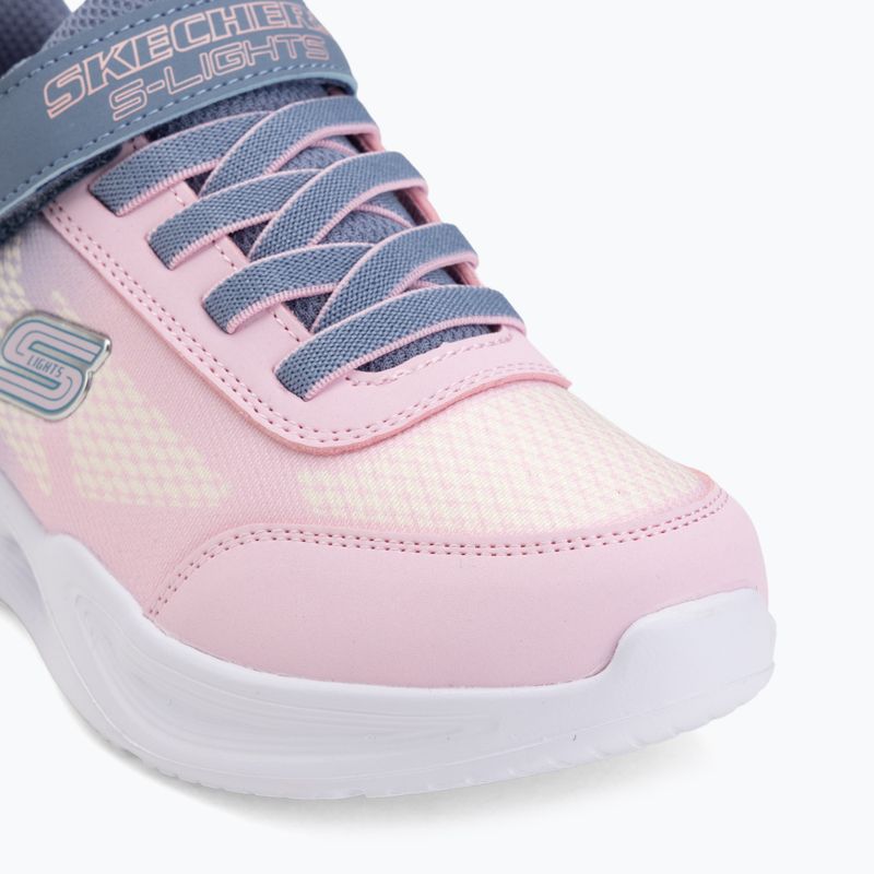 Buty dziecięce SKECHERS Sola Glow Ombre Deluxe gray 7