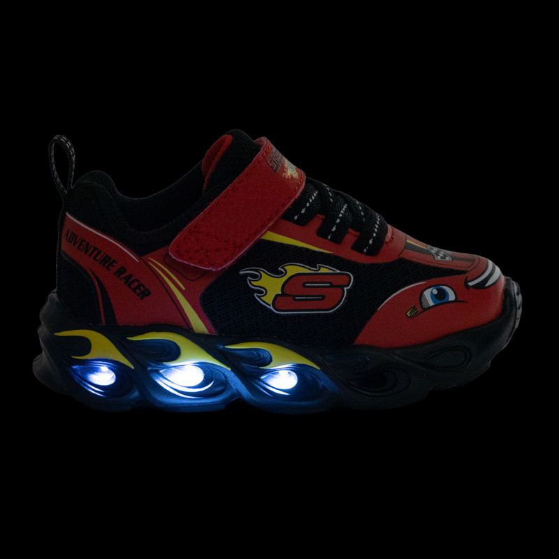 Buty dziecięce SKECHERS Skechers Thermo-Flash Wheel Buddies red/black 8