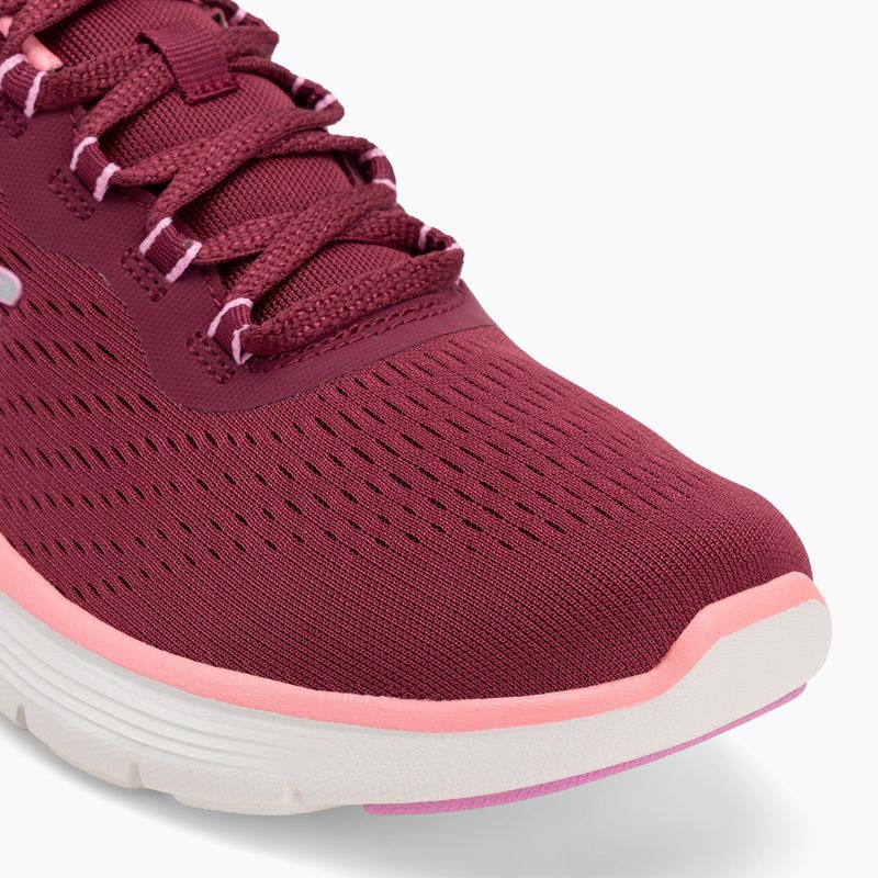 Buty damskie SKECHERS Flex Appeal 5.0 New Path burgundy 7