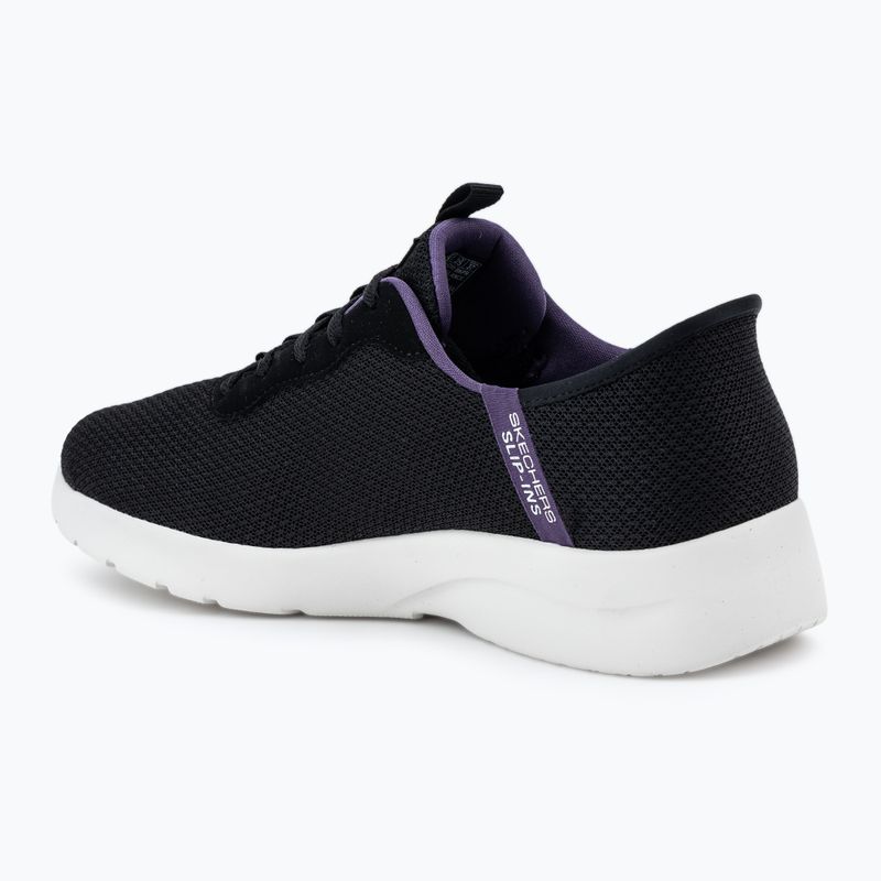 Buty damskie SKECHERS Dynamight 2.0 Daily black/purple 3