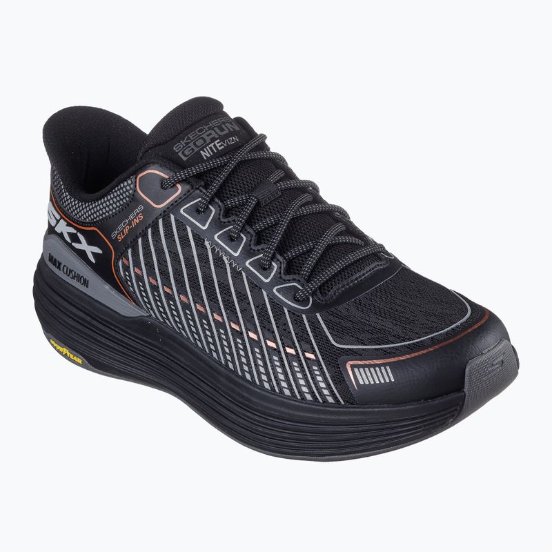 Buty męskie SKECHERS Max Cushioning Suspension Nitevizn black 8