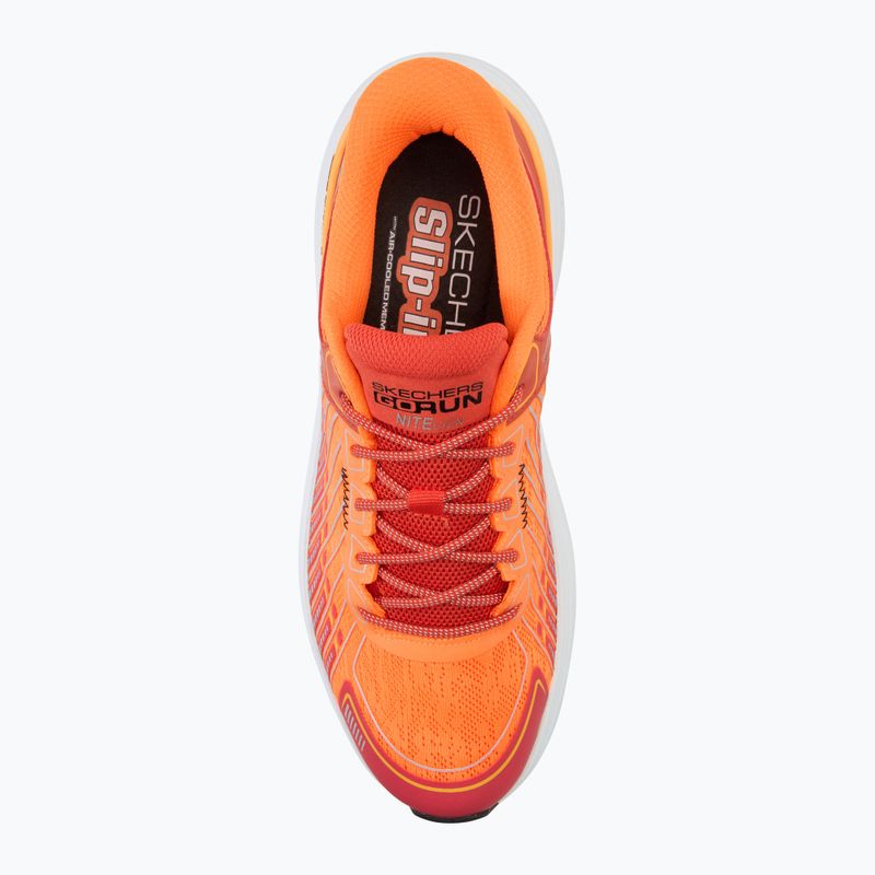 Buty męskie SKECHERS Max Cushioning Suspension Nitevizn orange 5