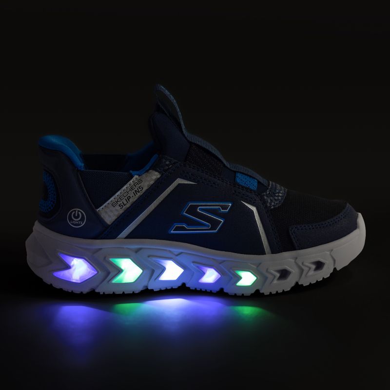 Buty dziecięce SKECHERS Slip-Ins Hypno-Flash 2.0 navy/black 8
