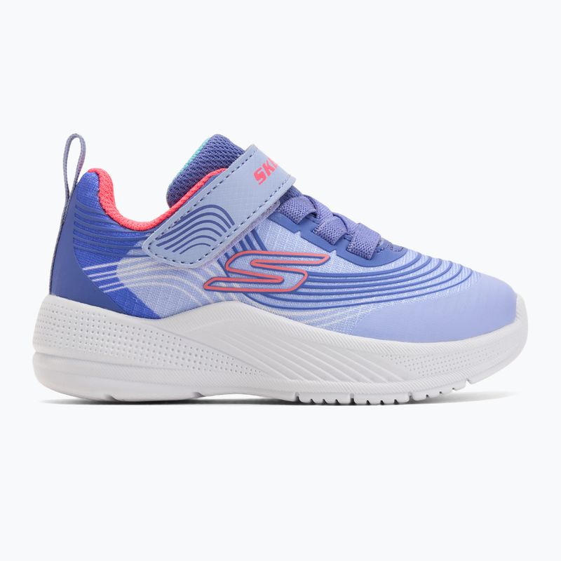 Buty dziecięce SKECHERS Microspec Advance lavender/pink 2