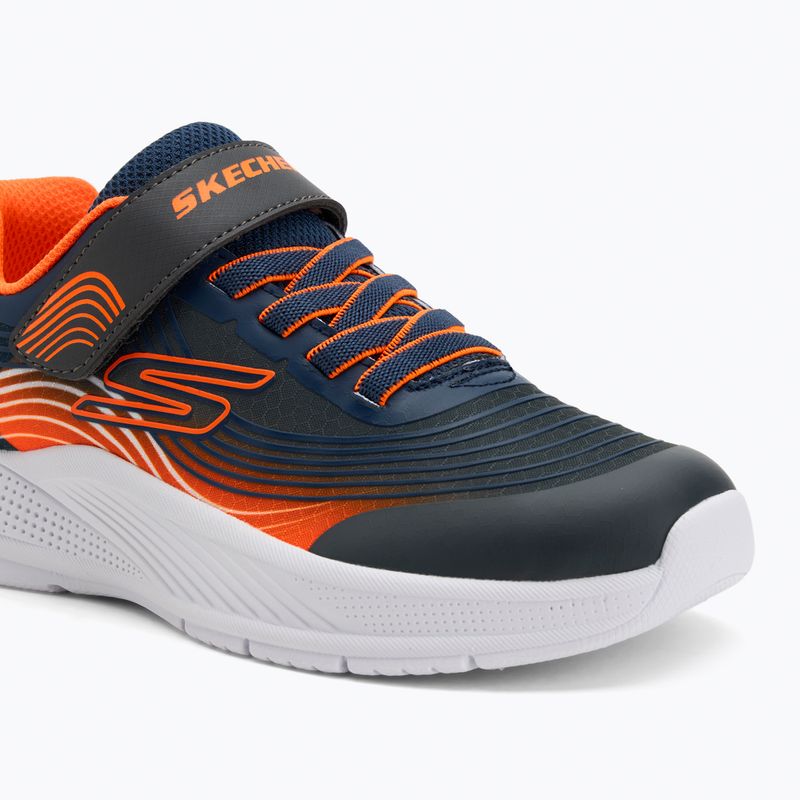 Buty dziecięce Skechers Microspec Advance navy/orange 7