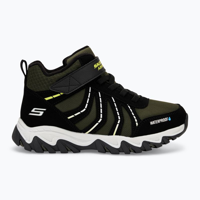 Buty dziecięce SKECHERS Rugged Ranger Storm Trail black/green 2