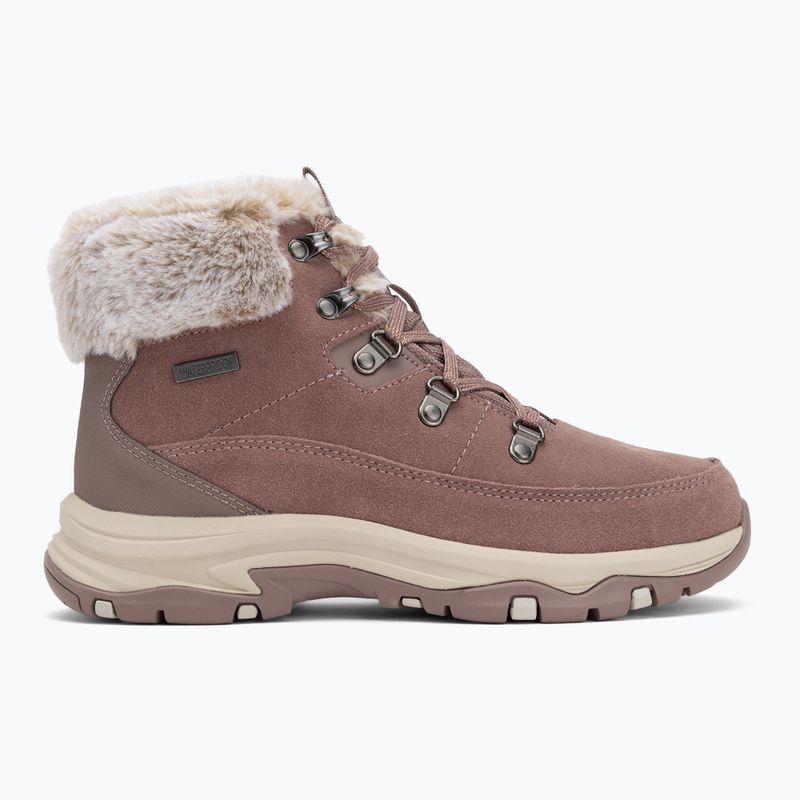 Buty damskie SKECHERS Trego Snow Worries mauve 2