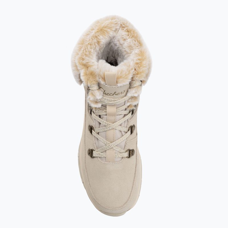Buty damskie SKECHERS Trego Snow Worries natural 5