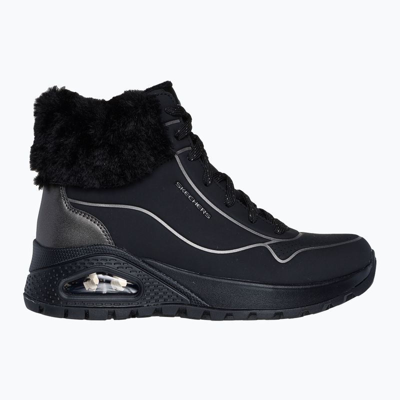 Buty damskie SKECHERS Uno Rugged Fall Shimmer black/metallic 9