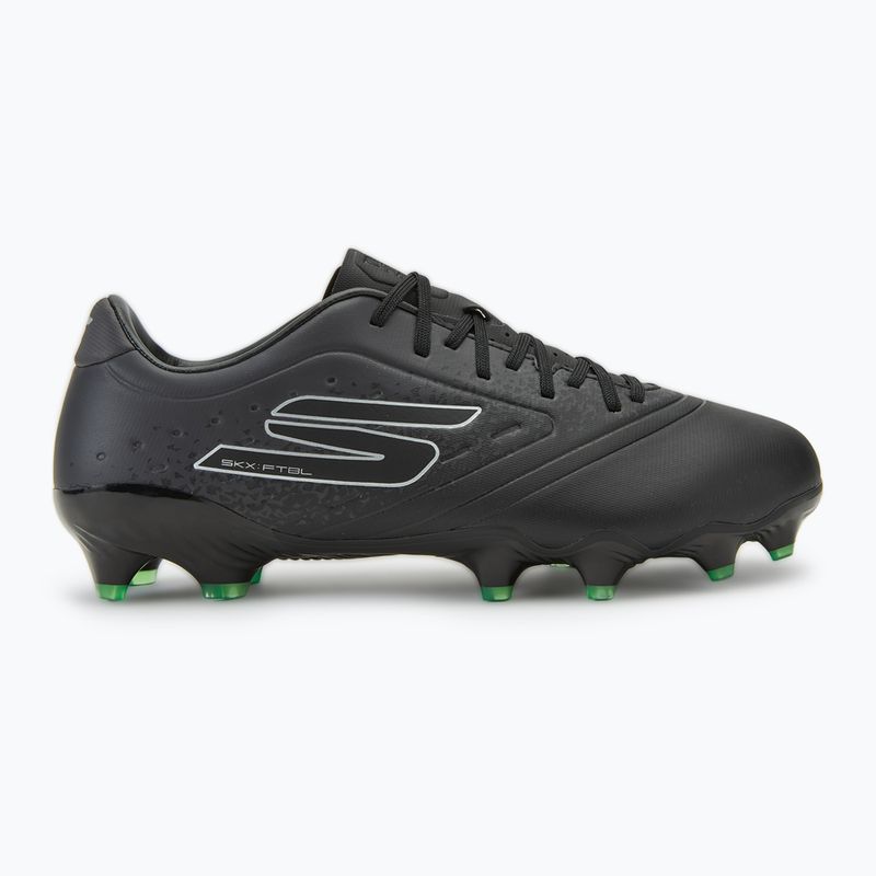 Buty piłkarskie męskie Skechers Razor Academy Gold 1.5 FG black/silver 2