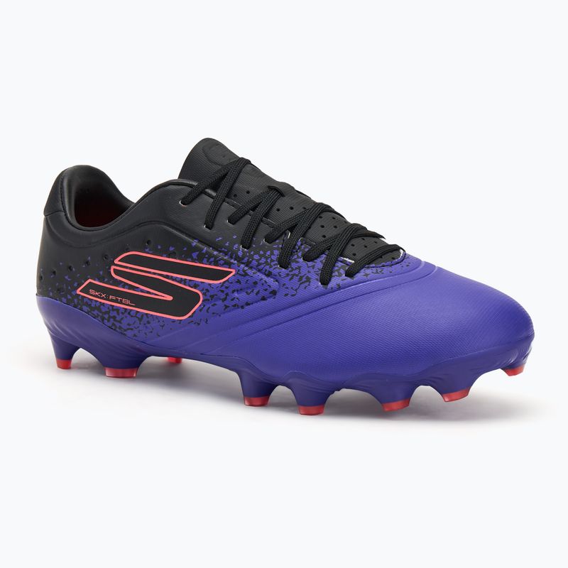 Buty piłkarskie męskie Skechers Razor Academy Gold 1.5 FG purple