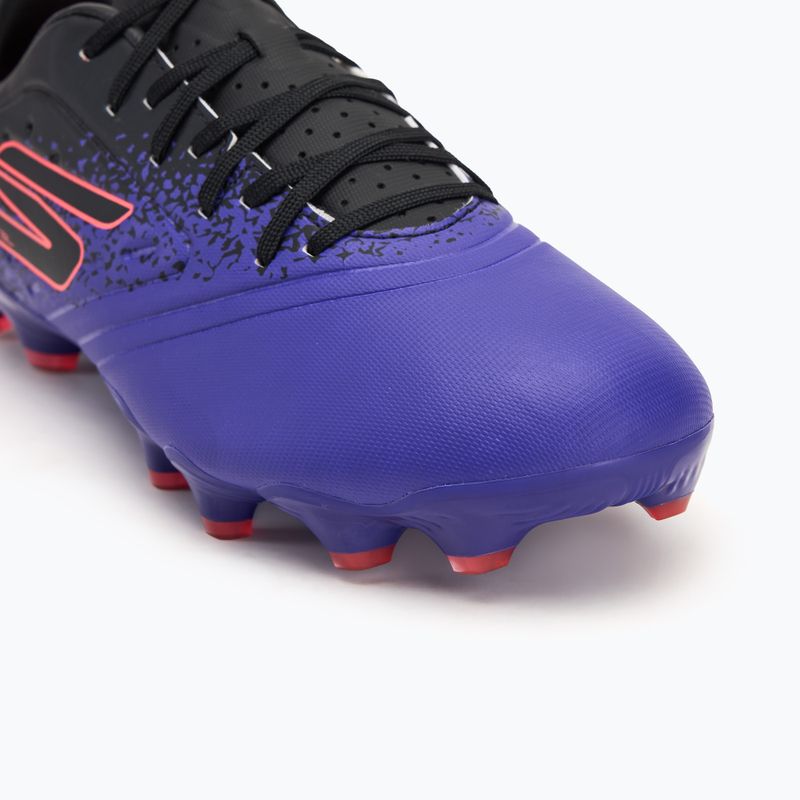 Buty piłkarskie męskie Skechers Razor Academy Gold 1.5 FG purple 7
