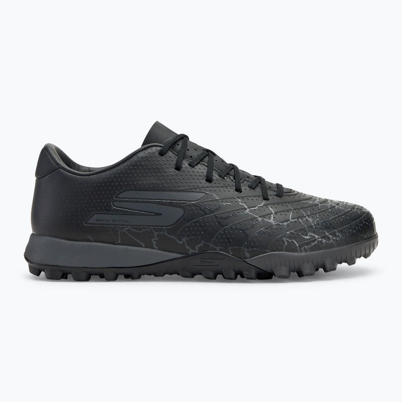 Buty piłkarskie męskie Skechers SKX Academy Gold 1.5 TF black/silver 2