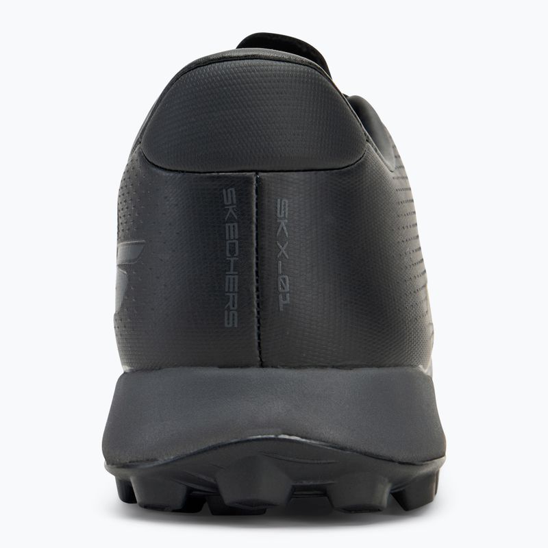 Buty piłkarskie męskie Skechers SKX Academy Gold 1.5 TF black/silver 6