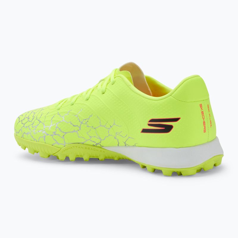 Buty piłkarskie męskie Skechers SKX Academy Gold 1.5 TF yellow/black 3