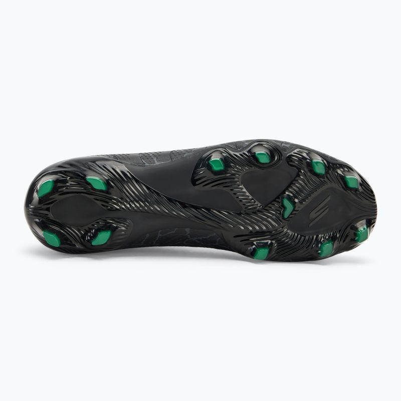 Buty piłkarskie męskie Skechers SKX Academy Gold 1.5 FG black/silver 4
