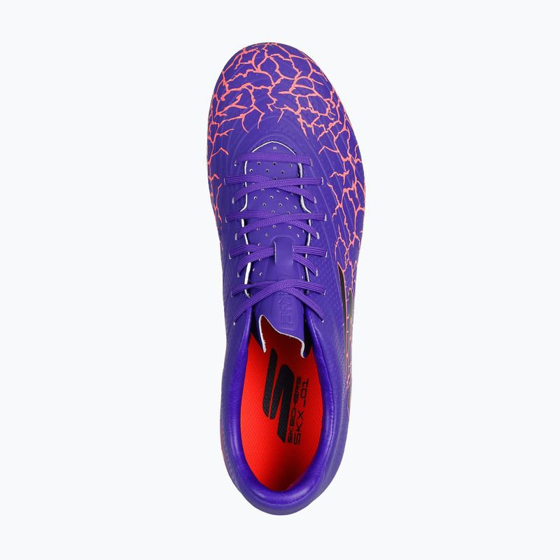 Buty piłkarskie męskie Skechers SKX Academy Gold 1.5 FG purple 10
