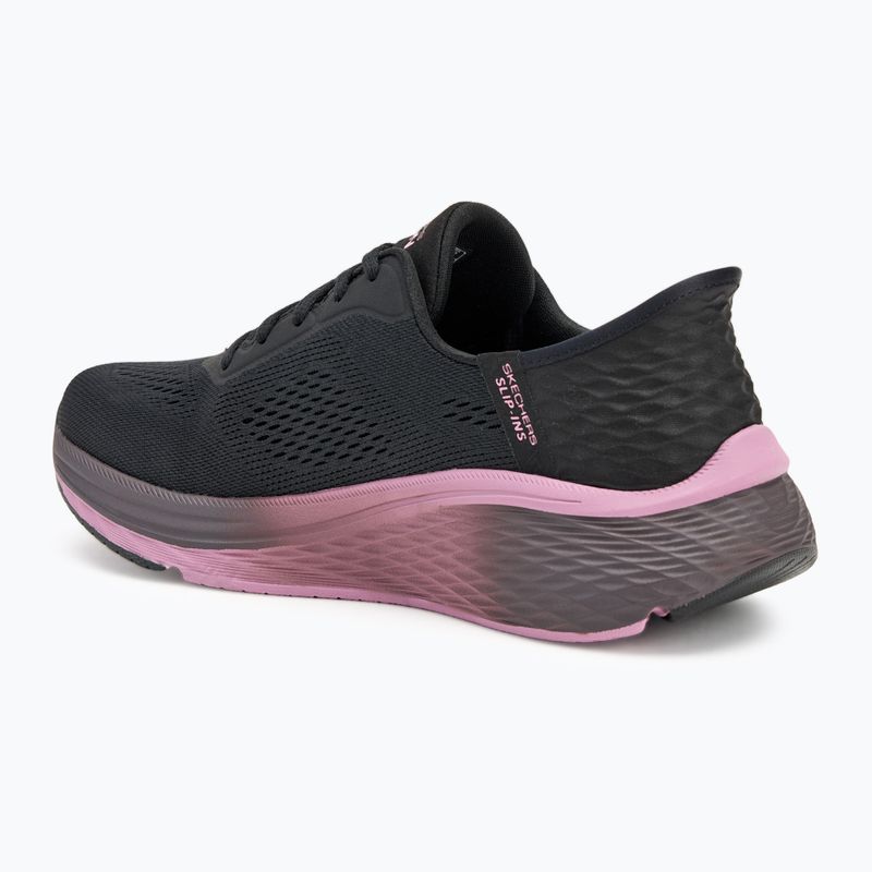 Buty do biegania damskie SKECHERS Max Cushioning Elite 2.0 black/mauve 3