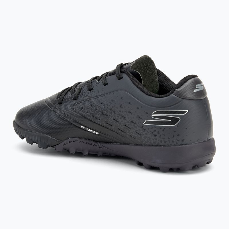 Buty piłkarskie dziecięce Skechers Razor Gold 1.5 TF black/silver 3