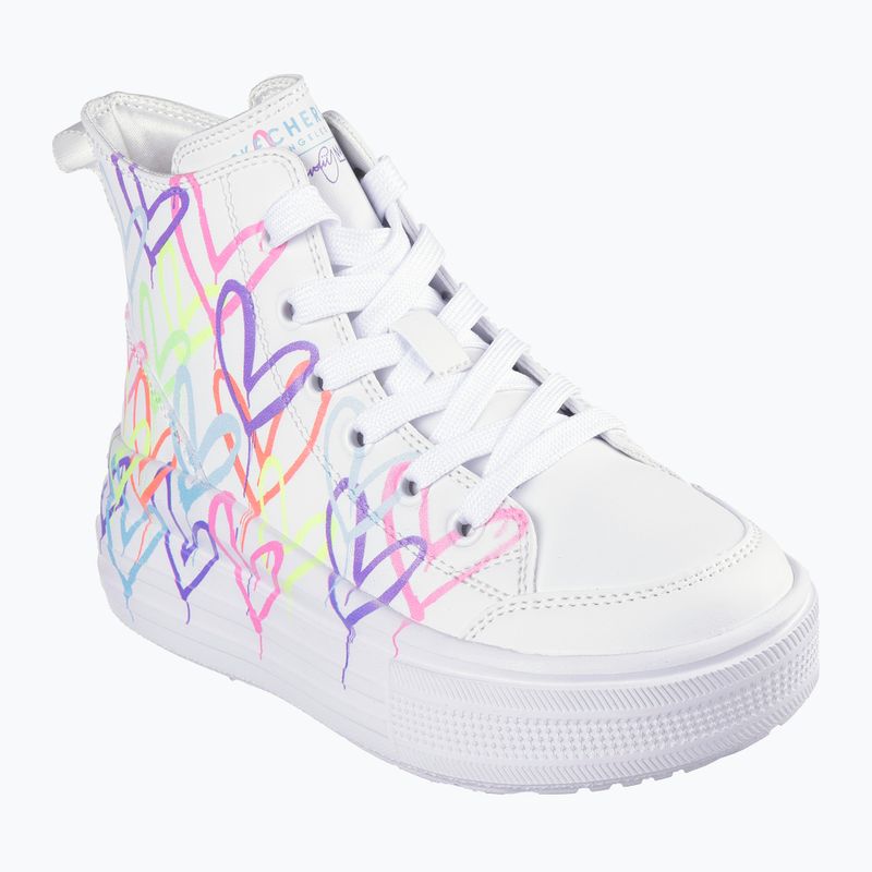 Buty SKECHERS Hyperlift Love Daze white/multicolor 8