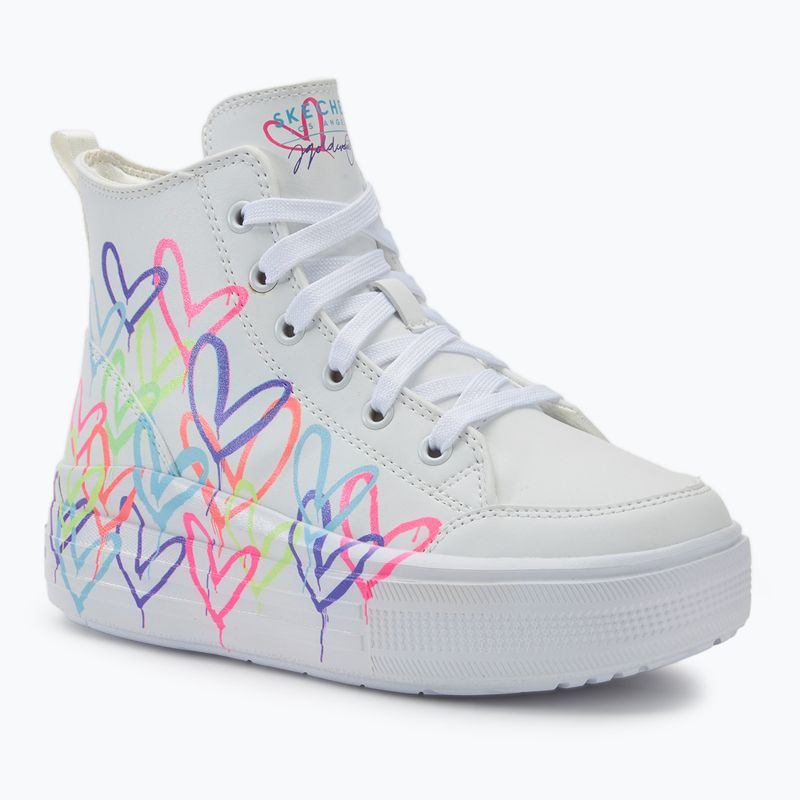 Buty SKECHERS Hyperlift Love Daze white/multicolor