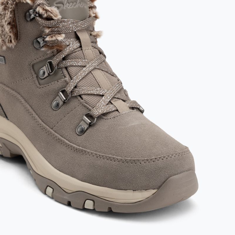 Buty damskie SKECHERS Trego Snow Worries mushroom 7