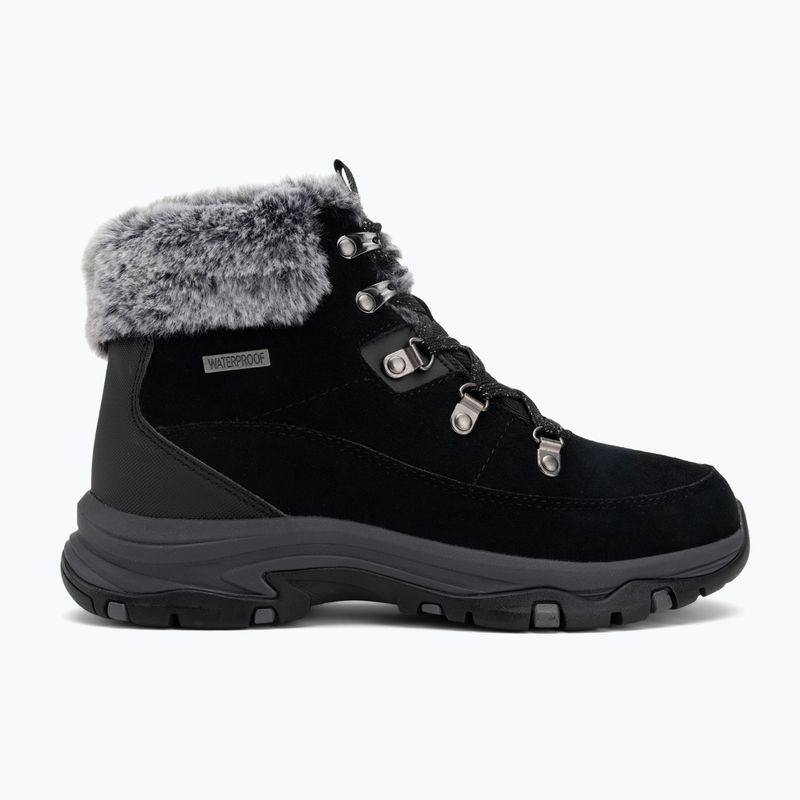 Buty damskie SKECHERS Trego Snow Worries black 2