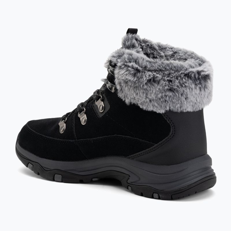 Buty damskie SKECHERS Trego Snow Worries black 3