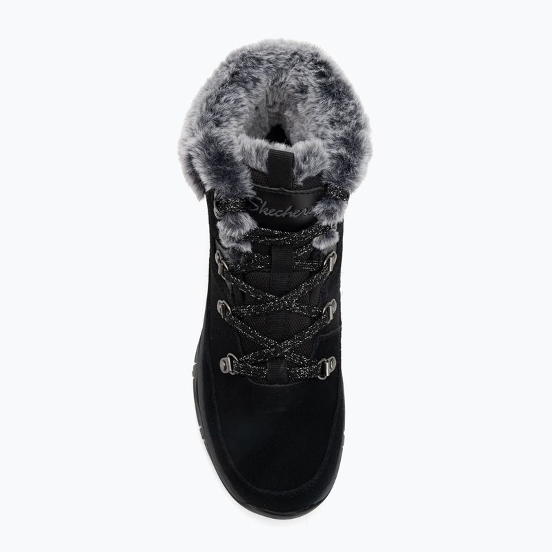 Buty damskie SKECHERS Trego Snow Worries black 5