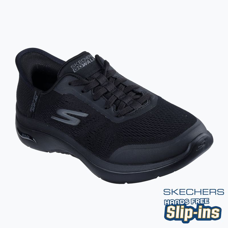 Buty damskie SKECHERS Go Walk Arch Fit 2.0 Valencia black 14