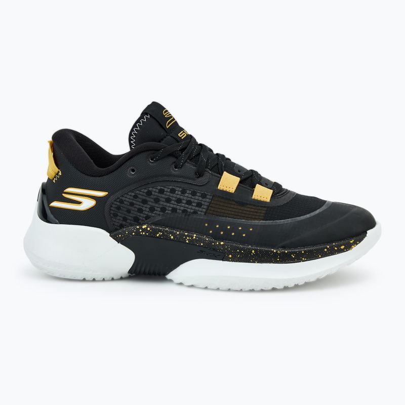Buty do koszykówki męskie SKECHERS SKX Resagrip black/gold 2