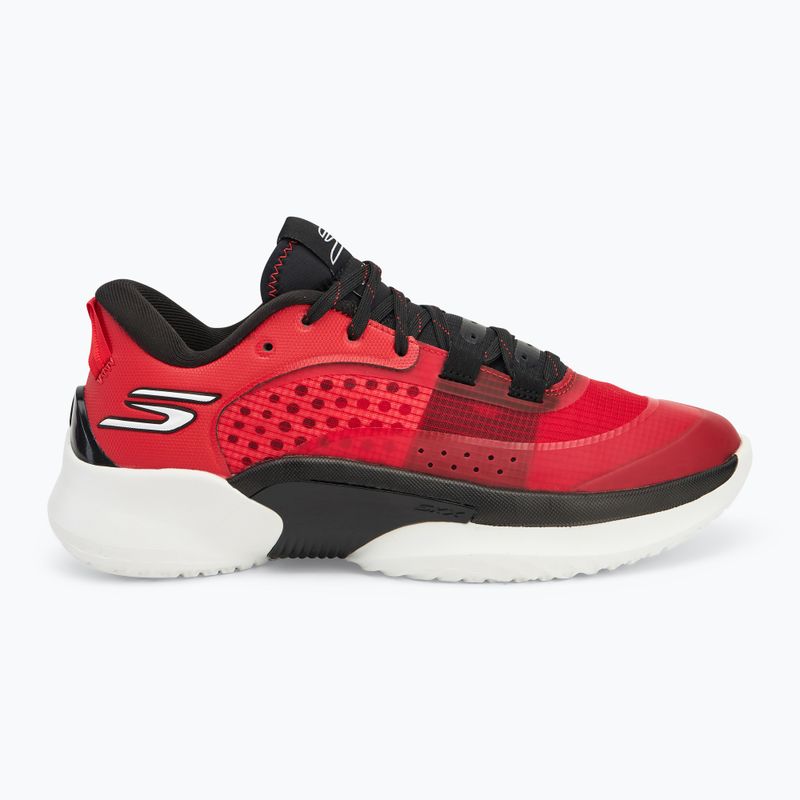 Buty do koszykówki męskie SKECHERS SKX Resagrip red/black 2