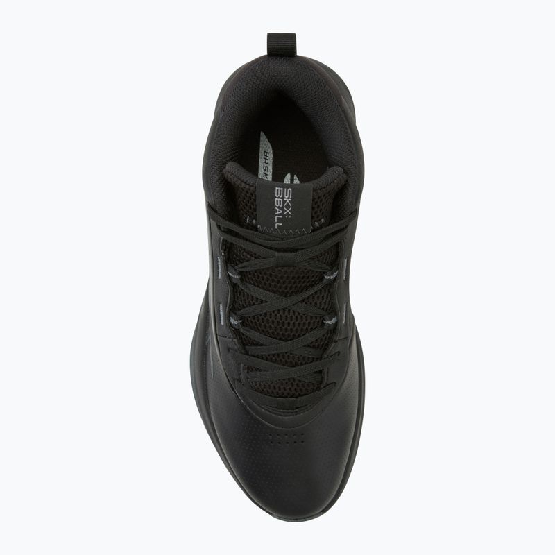 Buty do koszykówki męskie SKECHERS SKX League black 5