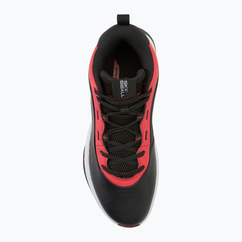 Buty do koszykówki męskie SKECHERS SKX League black/red 5