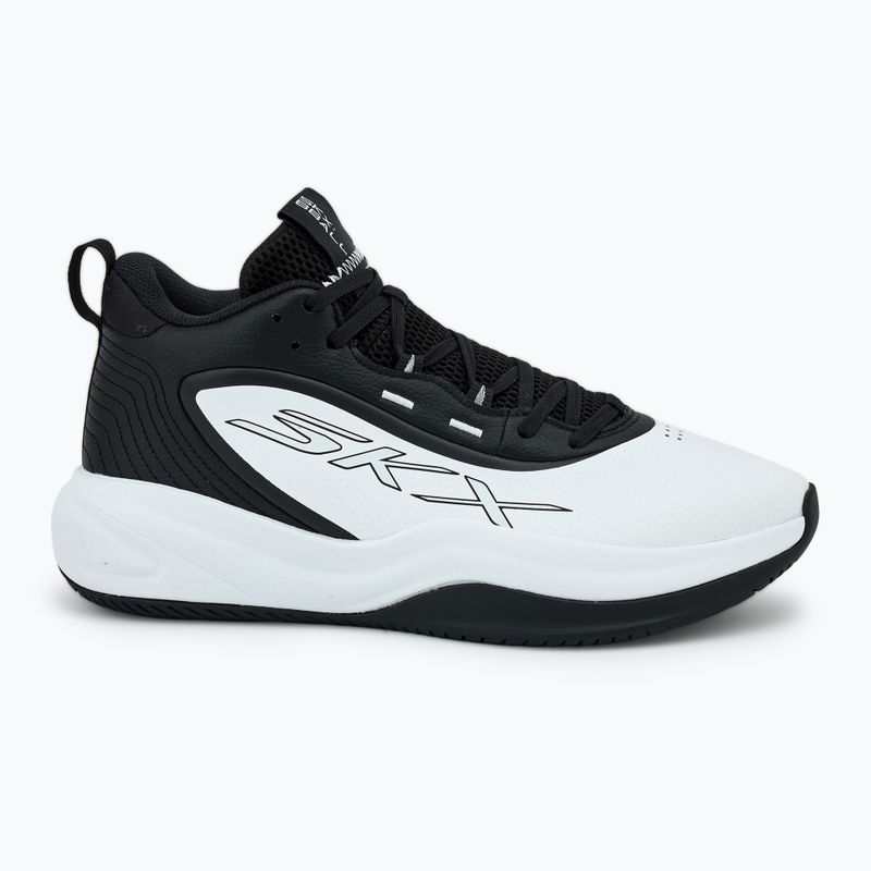 Buty do koszykówki męskie SKECHERS SKX League white/black 2
