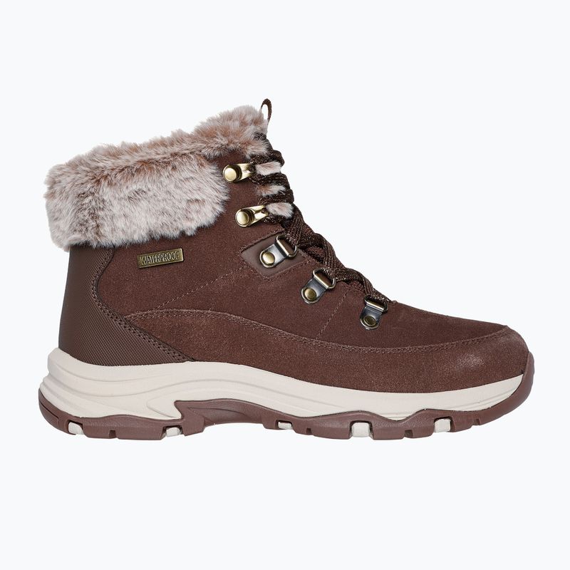 Buty damskie SKECHERS Trego Snow Worries chocolate 9