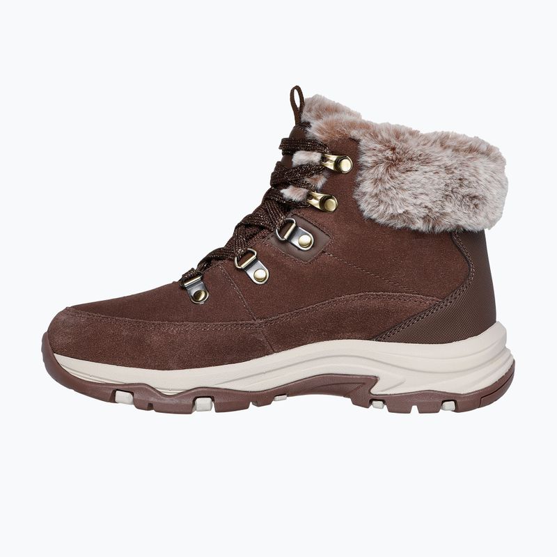 Buty damskie SKECHERS Trego Snow Worries chocolate 10