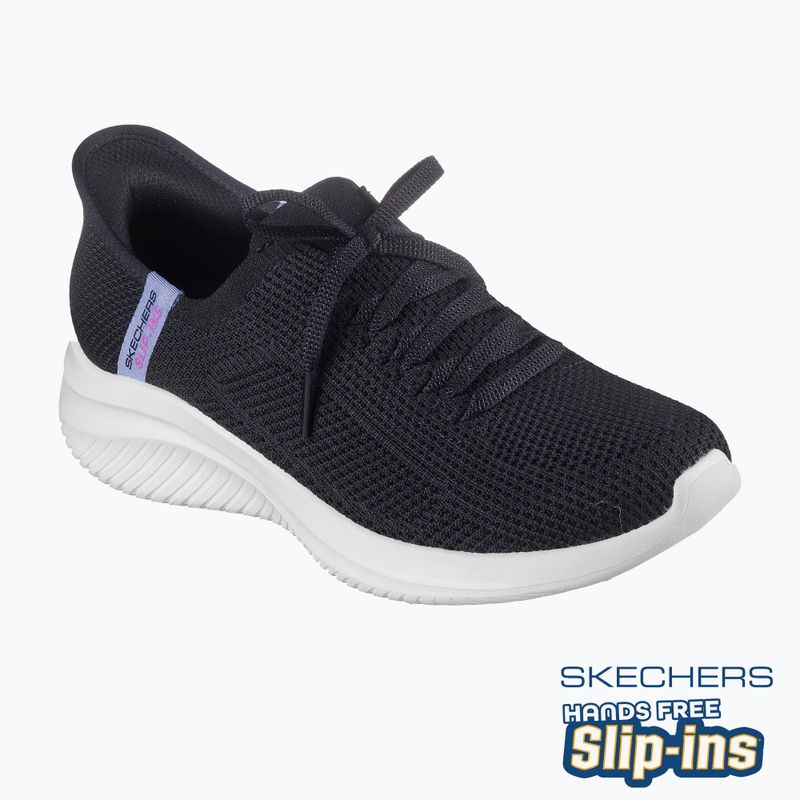 Buty damskie SKECHERS Ultra Flex 3.0 Elevated Motion black/white 14
