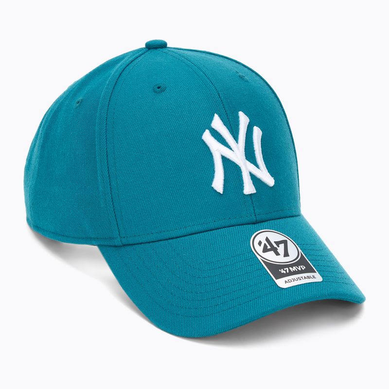Czapka z daszkiem 47 Brand MLB New York Yankees MVP dark teal
