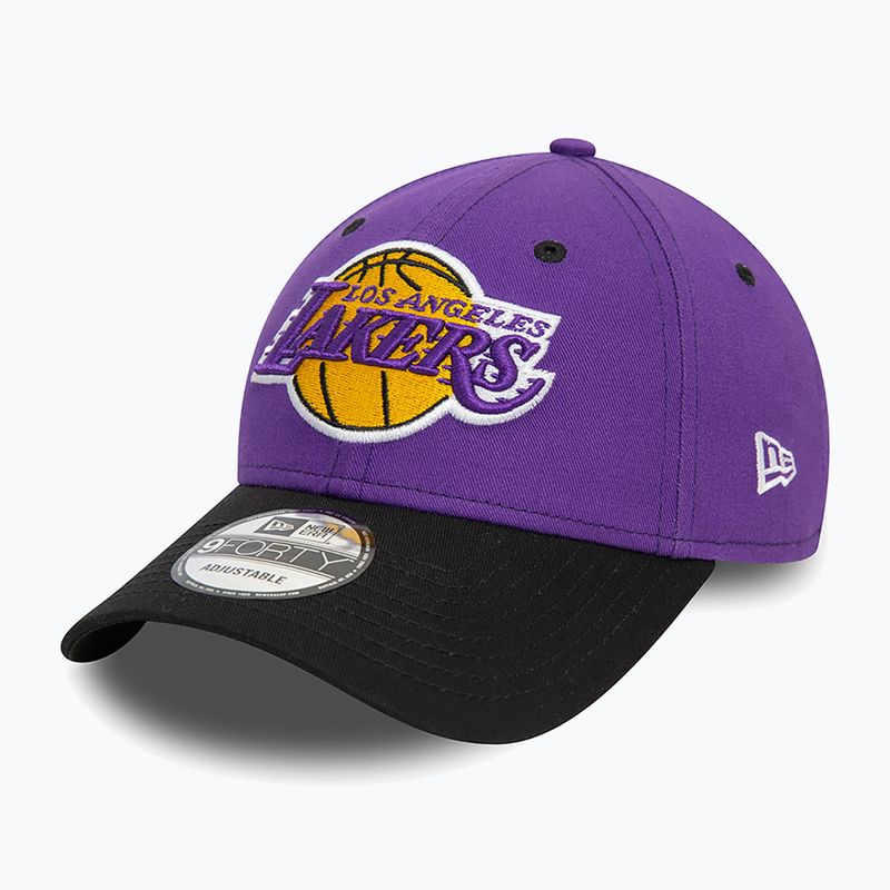 Czapka z daszkiem New Era Side Patch 940 Lakers purple 2