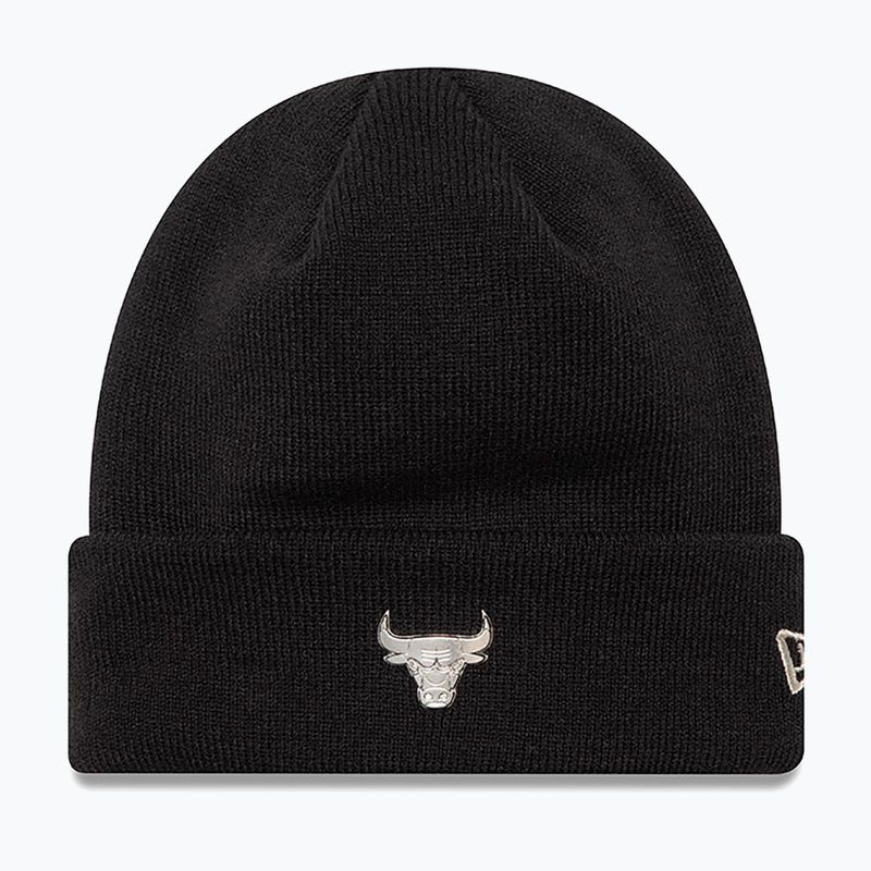 Czapka zimowa New Era Metallic Beanie Bulls black