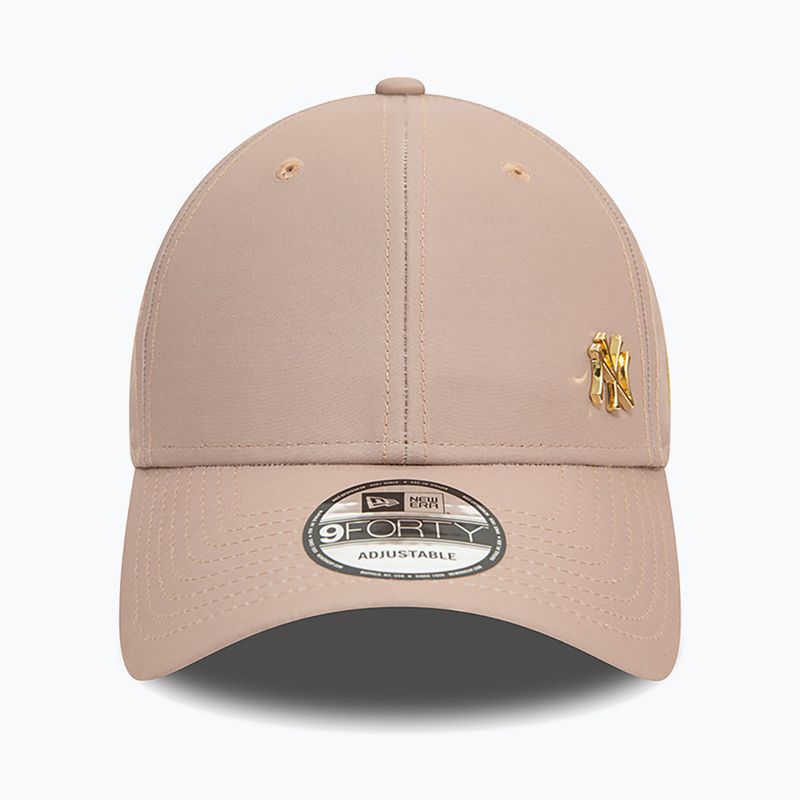 Czapka z daszkiem New Era Flawless 940 Nyy med beige 3