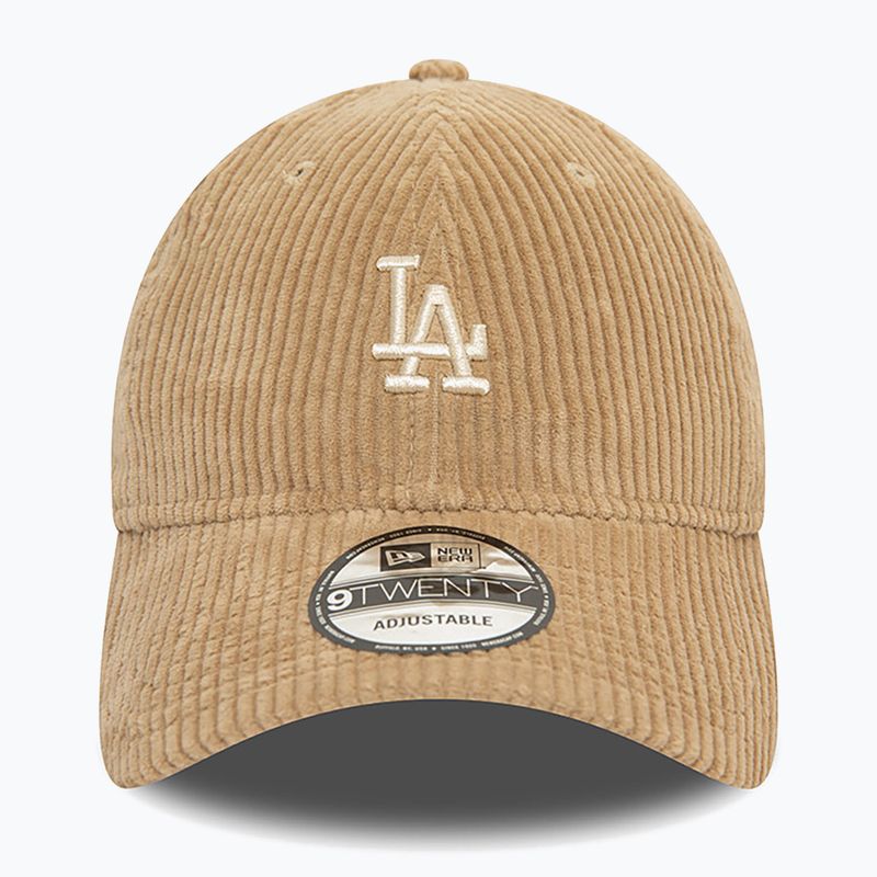 Czapka z daszkiem New Era Cord 920 La Dodgers med beige 3