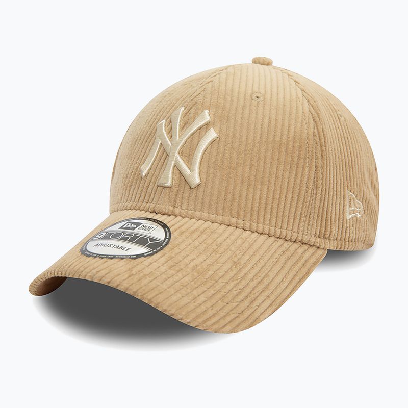 Czapka z daszkiem New Era Cord 940 Nyy med beige 2