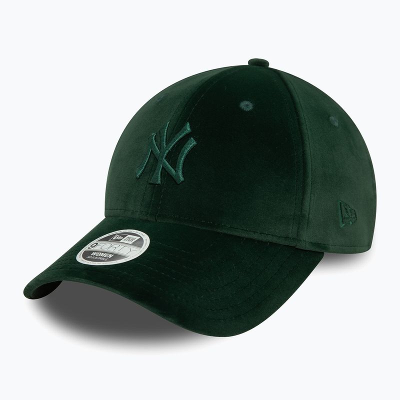 Czapka z daszkiem damska New Era Velour Midi 9FORTY New York Yankees dark green 2