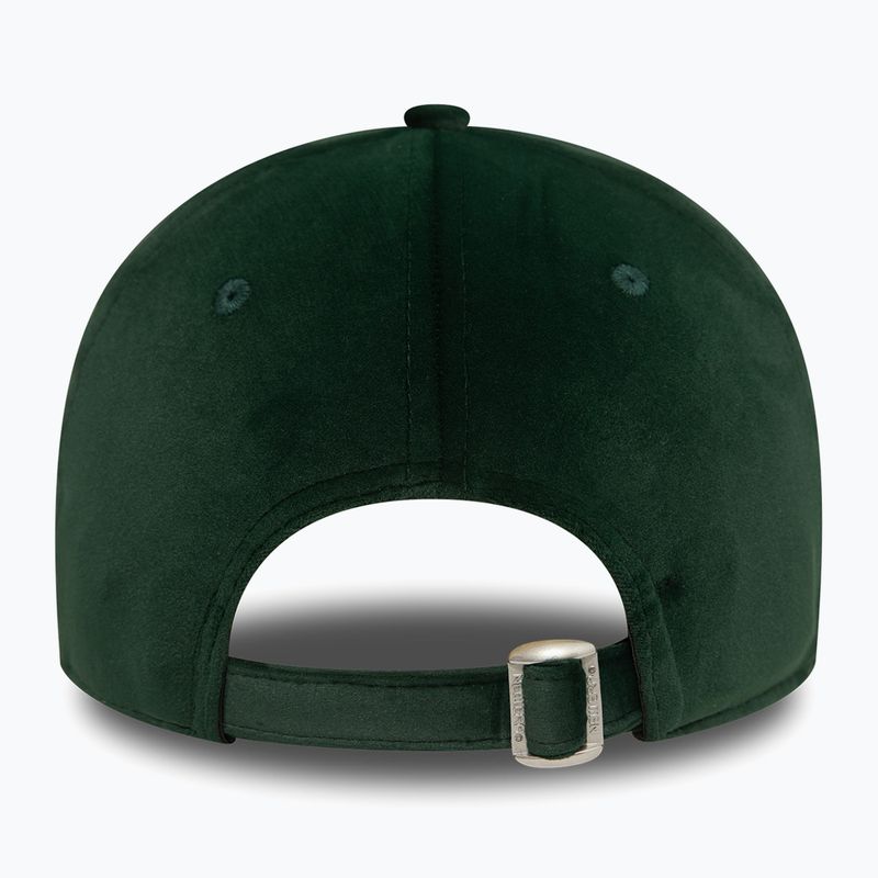 Czapka z daszkiem damska New Era Velour Midi 9FORTY New York Yankees dark green 4
